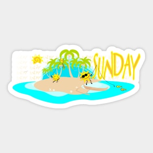 Days of the week - Sunday Sticker